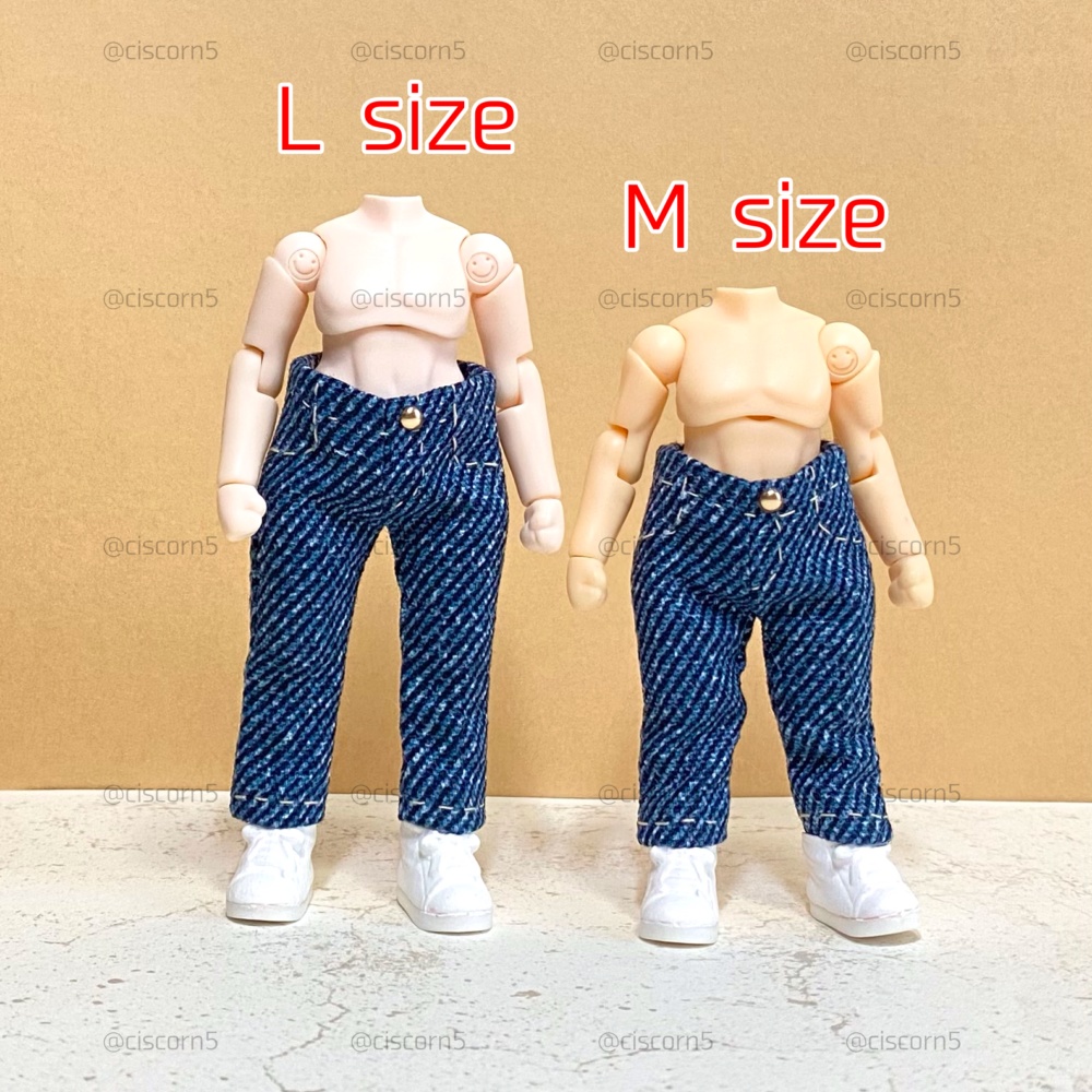 ふつうのスリムデニムパンツ