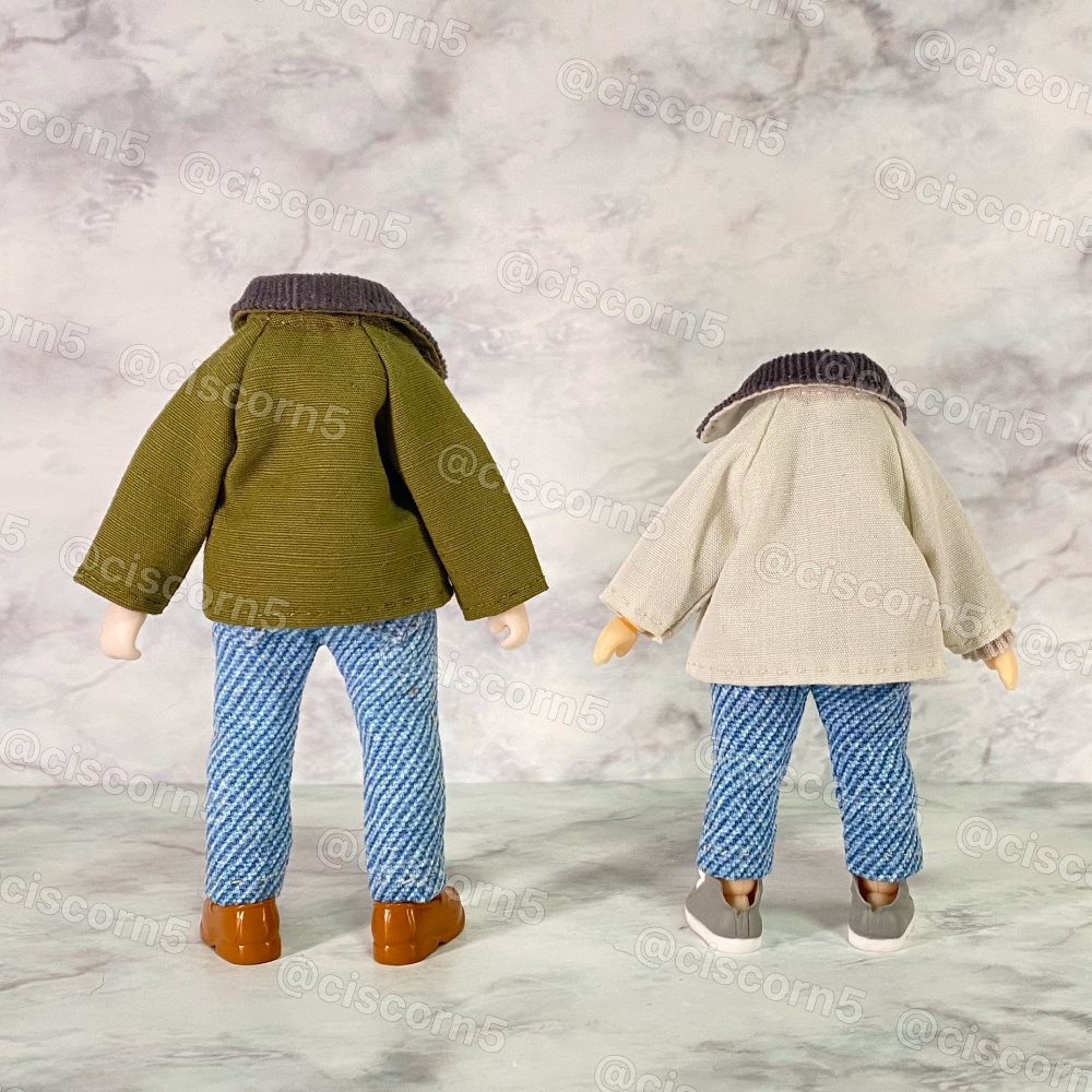 コーデュロイ襟ジャケット