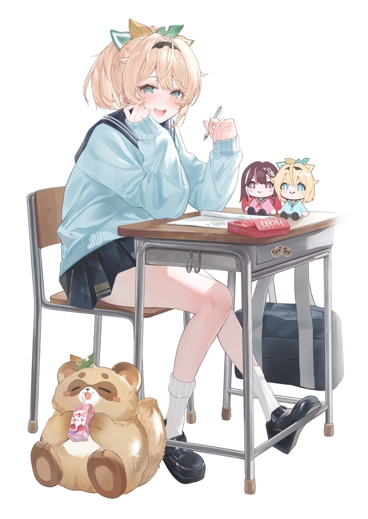 【非公式】風真いろは制服アクリルスタンド