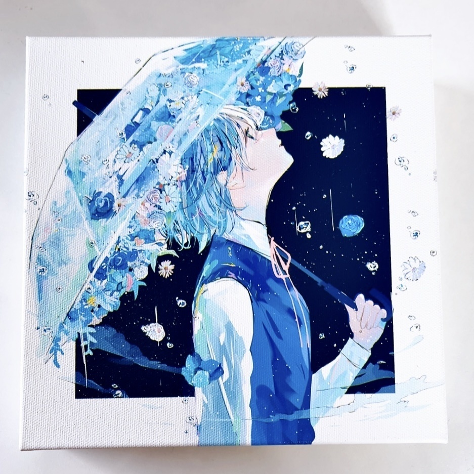 「さよなら雨音」キャンバスアート
