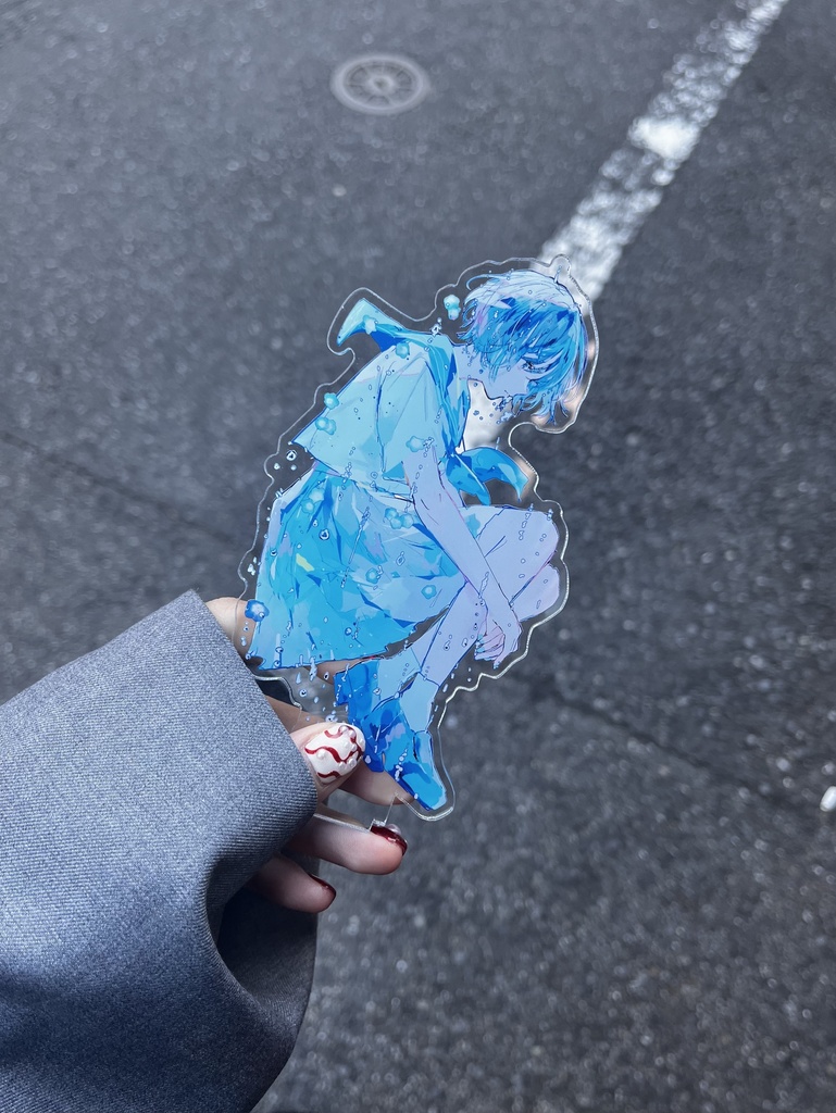 "青に溺れる"アクリルスタンド