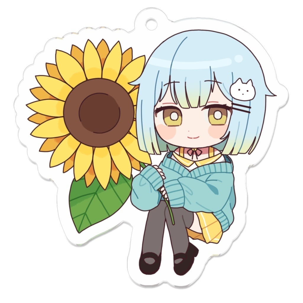ひまわりとひまちゃんキーホルダー 