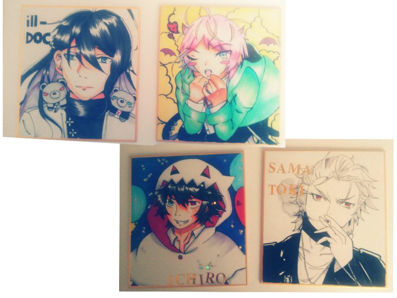 ヒプマイ　色紙