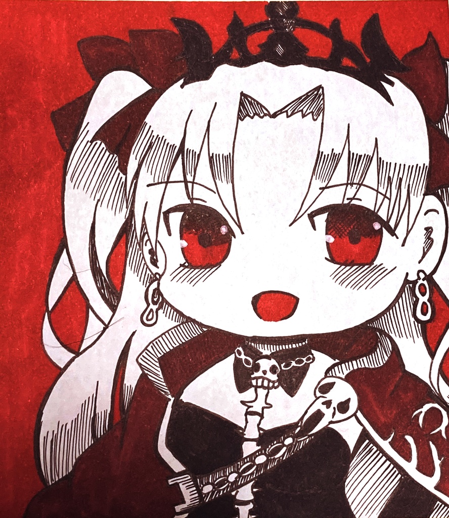 エレシュキガル 色紙