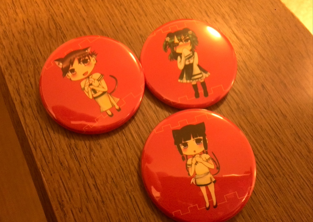 雷巡バレンタイン+缶バッチset