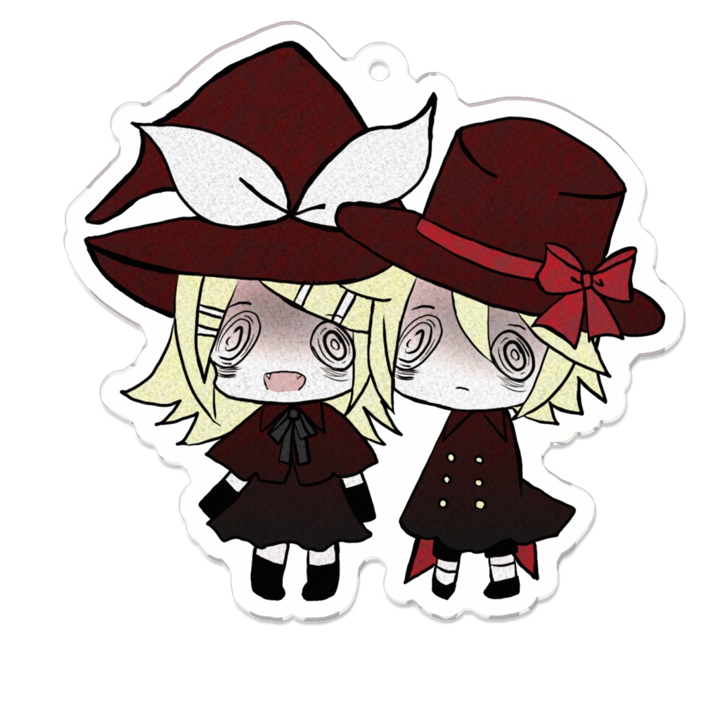 鏡音同人アクキー