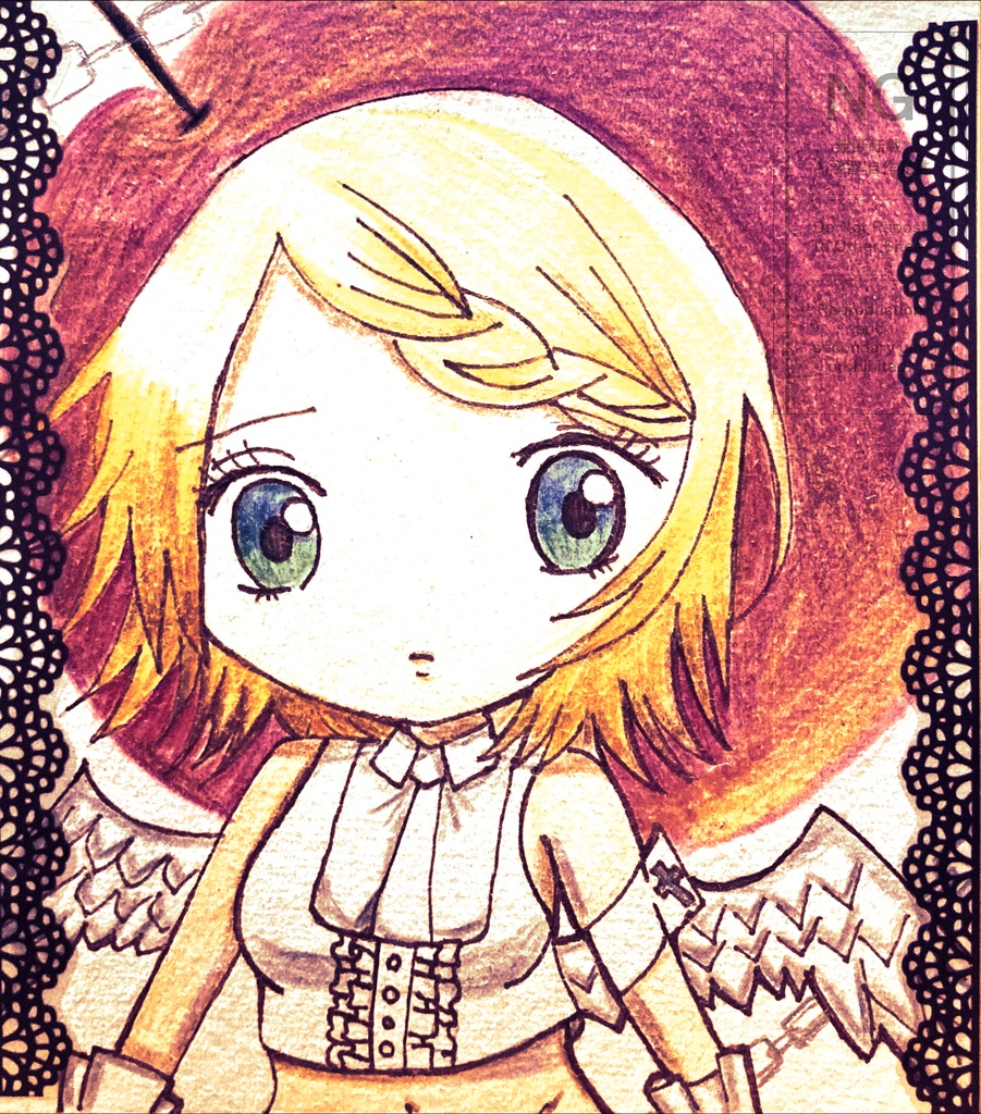 鏡音リン 同人色紙2(全4種)11/30迄