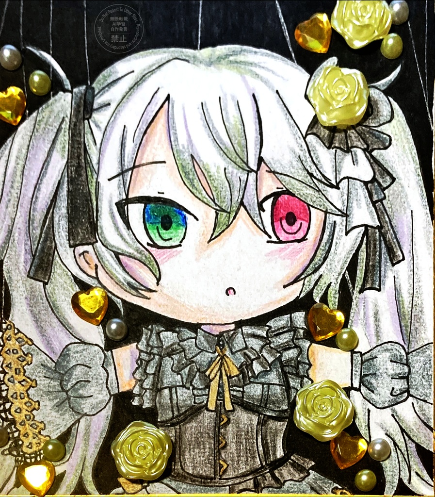 ニゴミク　同人色紙