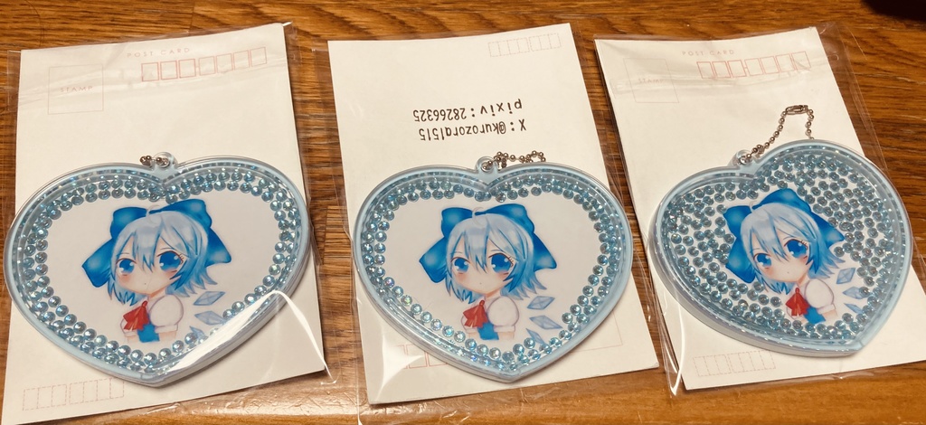 チルノ　手作りキーホルダー