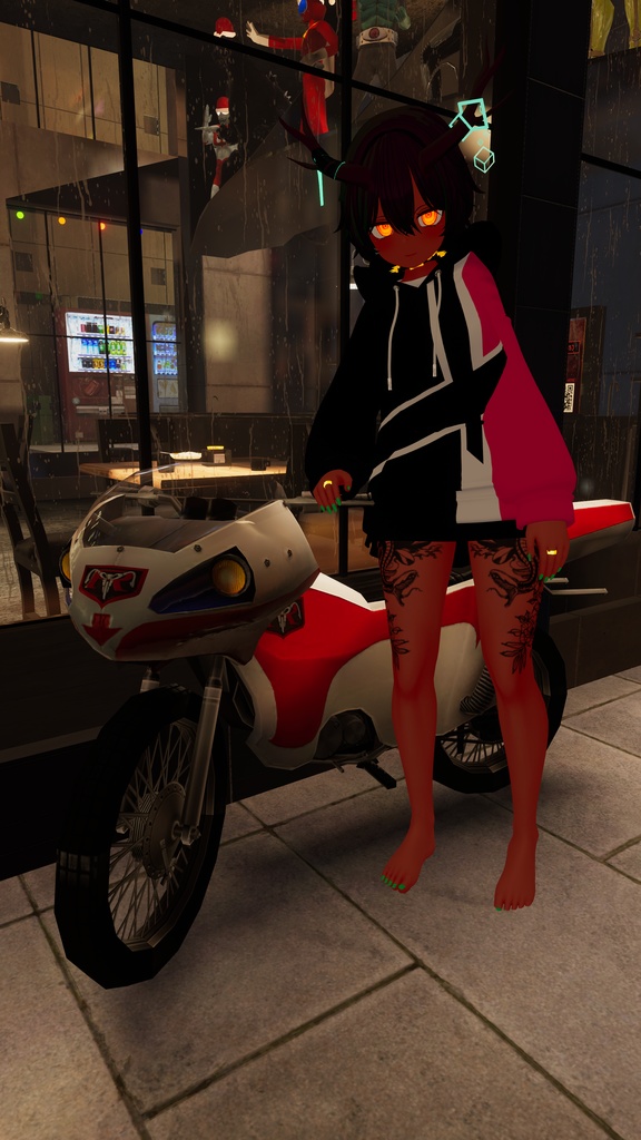 Texture Kamen Rider Decade for Puff & Hoodie.