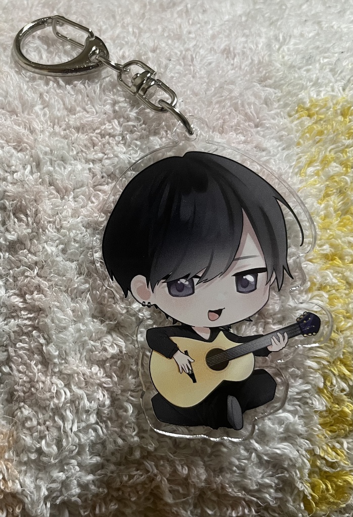 アクキー ぎたぁす 黒ver 