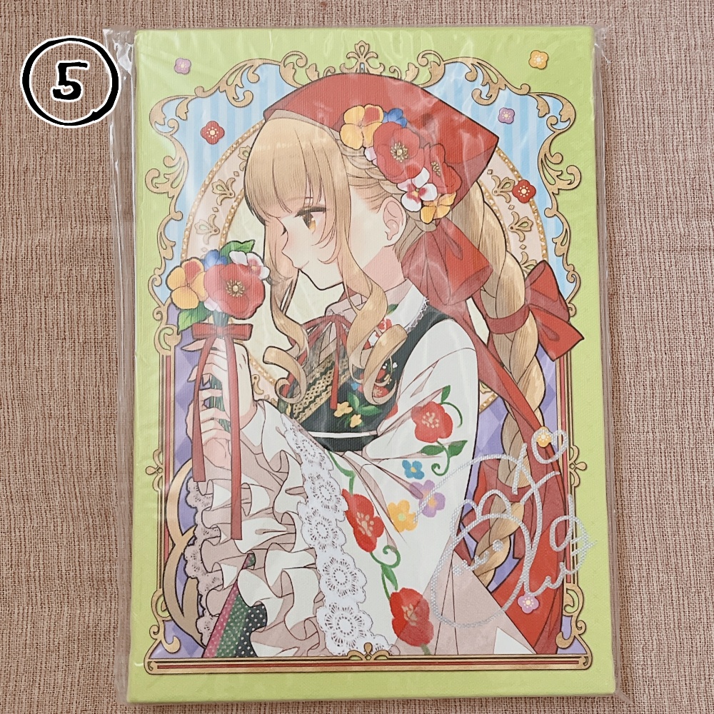 キャンバス作品(直筆サイン入)