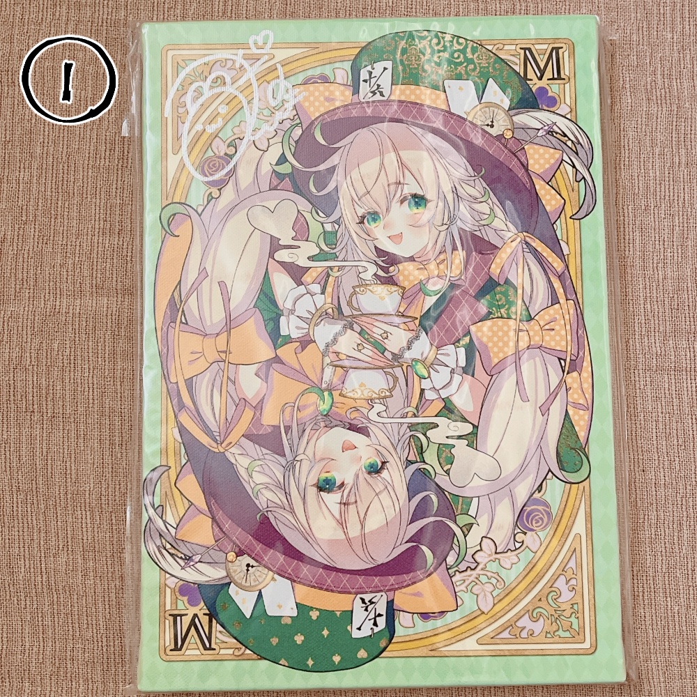 キャンバス作品(直筆サイン入)