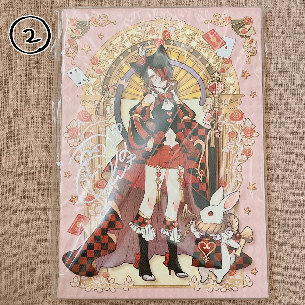 キャンバス作品(直筆サイン入)