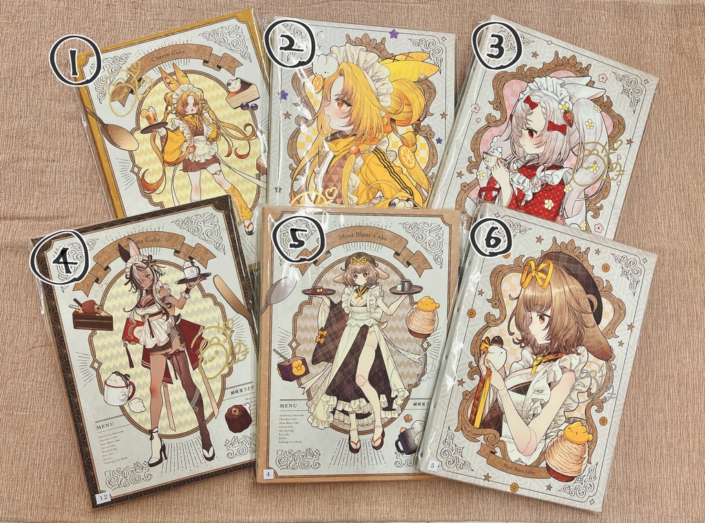 【コラボ記念】F4キャンバス作品 6種（直筆サイン入 / 各1個のみ）