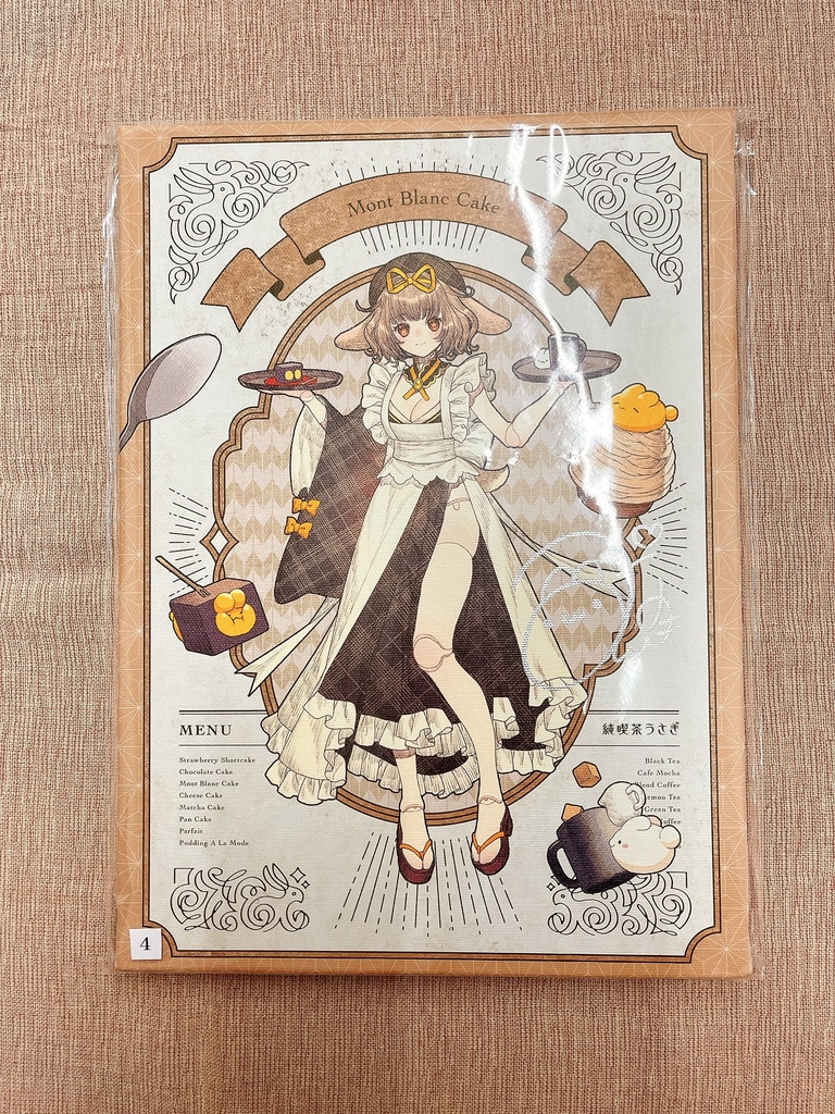 【コラボ記念】F4キャンバス作品 6種(直筆サイン入 / 各1個のみ)