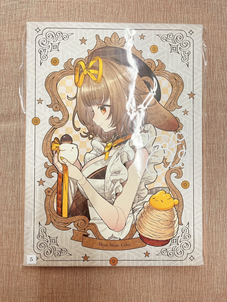 【コラボ記念】F4キャンバス作品 6種(直筆サイン入 / 各1個のみ)