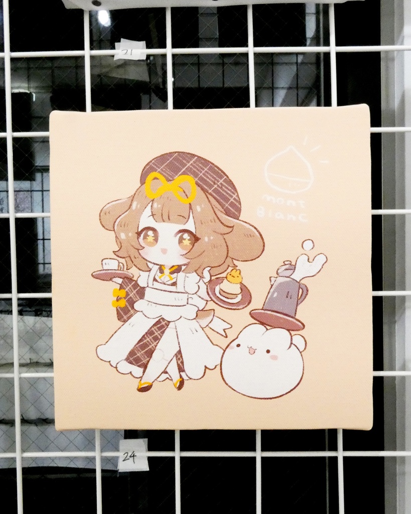 【コラボ記念】ミニキャンバス作品 8種