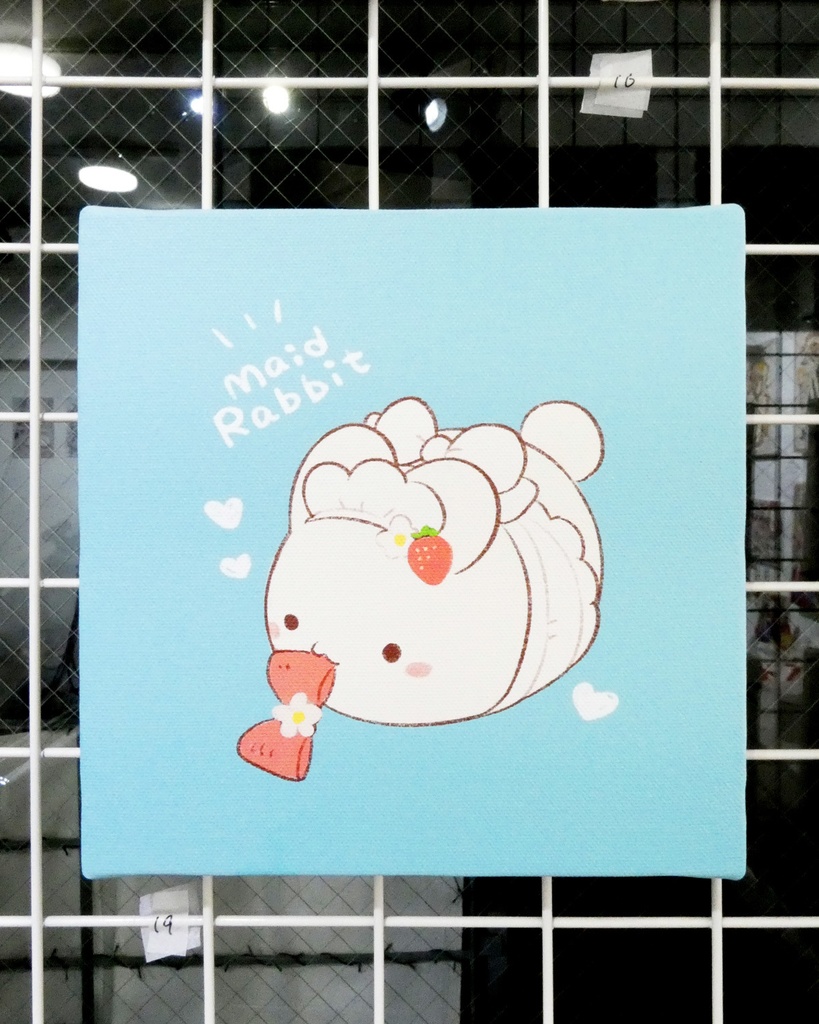 【コラボ記念】ミニキャンバス作品 8種