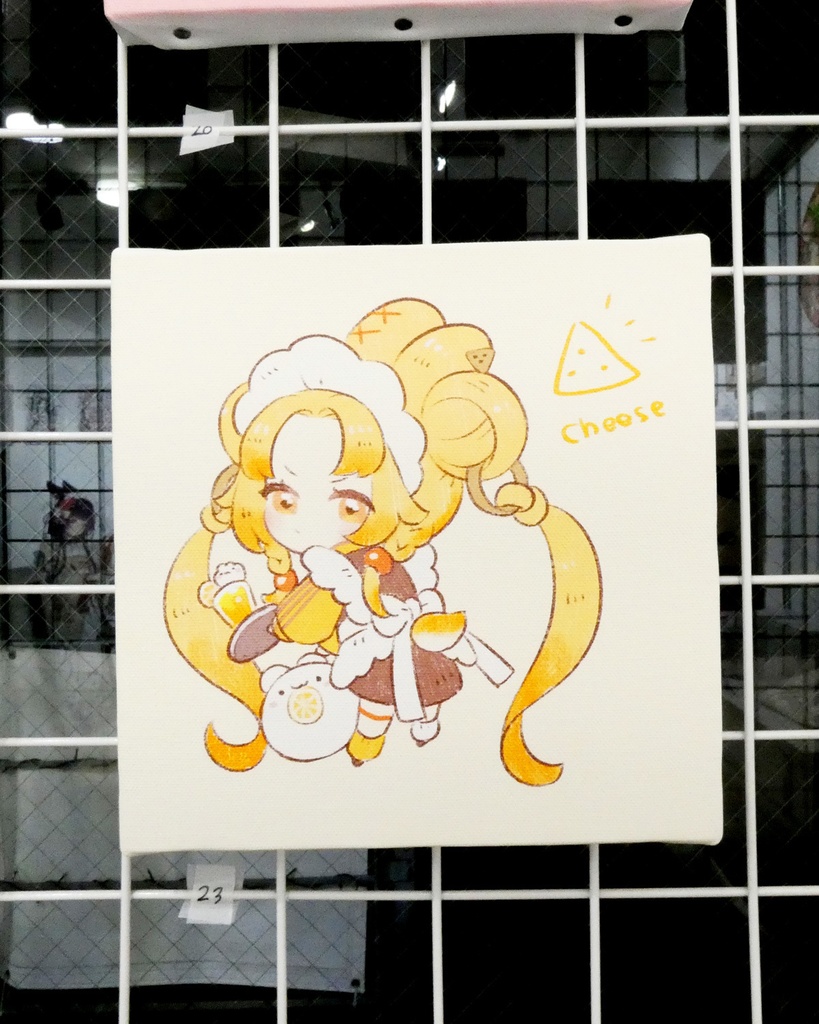 【コラボ記念】ミニキャンバス作品 8種