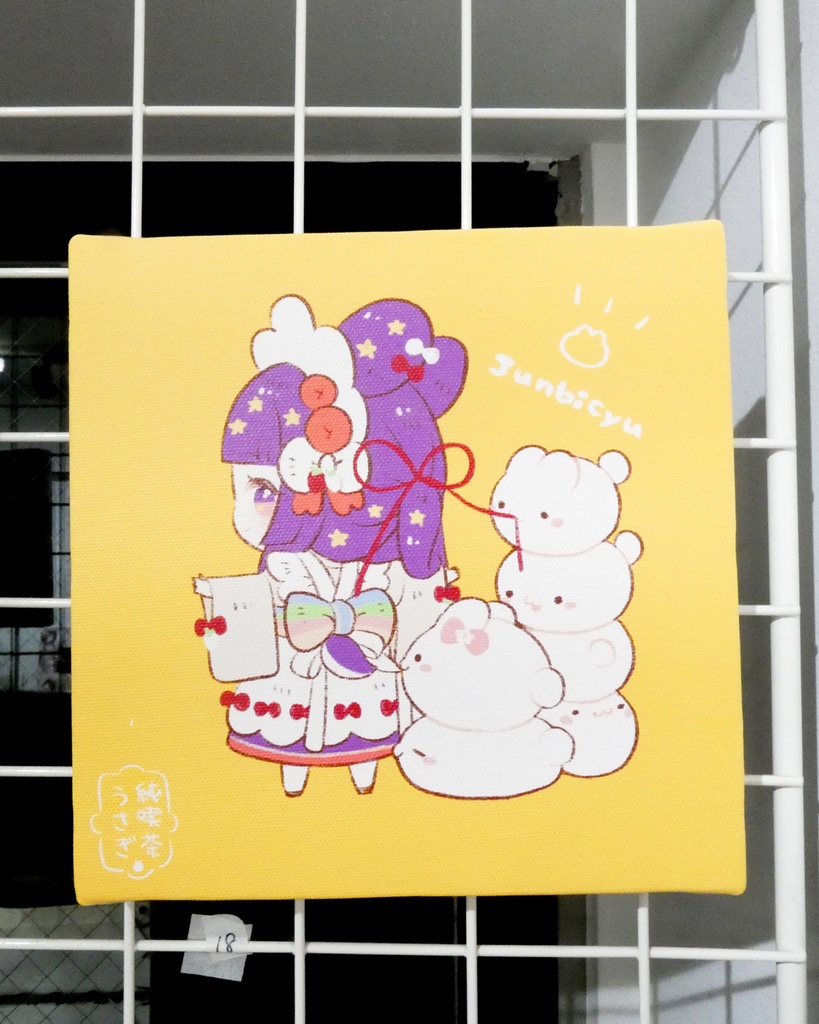 【コラボ記念】ミニキャンバス作品 8種