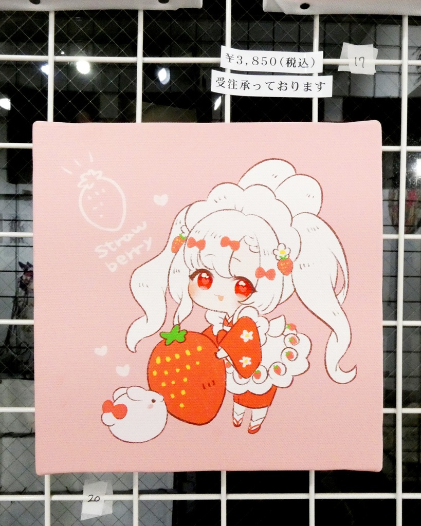 【コラボ記念】ミニキャンバス作品 8種