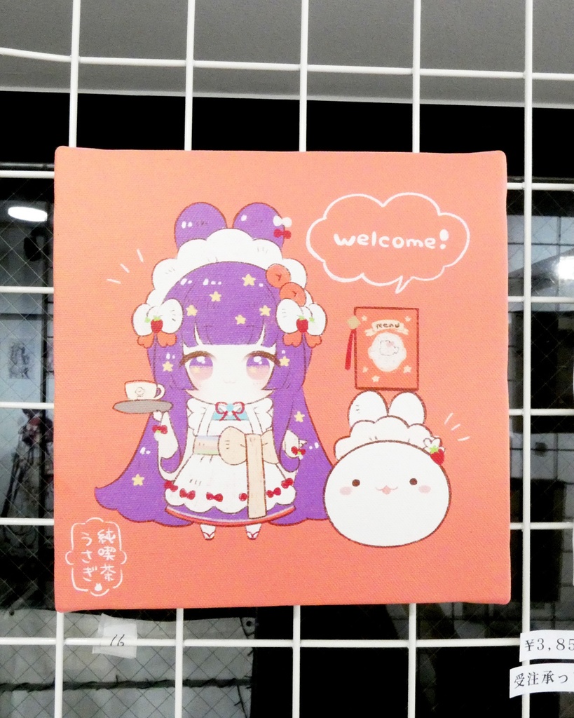 【コラボ記念】ミニキャンバス作品 8種