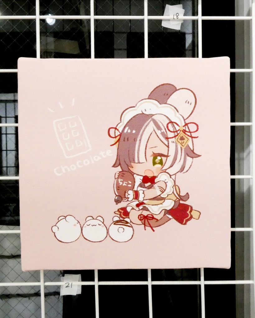 【コラボ記念】ミニキャンバス作品 8種