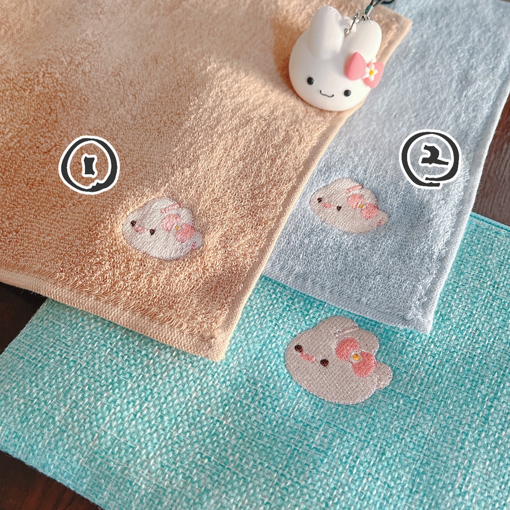 【コラボ記念】刺繍タオルハンカチ