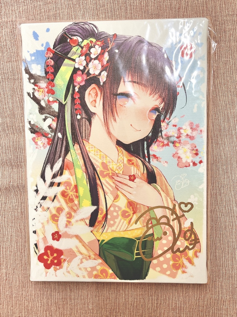 【通販限定】キャンバス作品(直筆サイン入 / 各1個のみ)