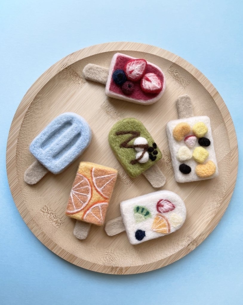 【トートバッグL】アイスキャンディー