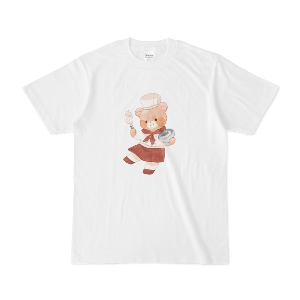 【白Tシャツ】大きなくまのくん