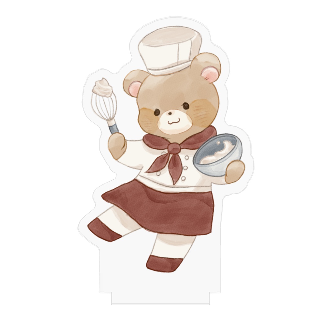 【アクリルフィギュア】泡だてくまのくん