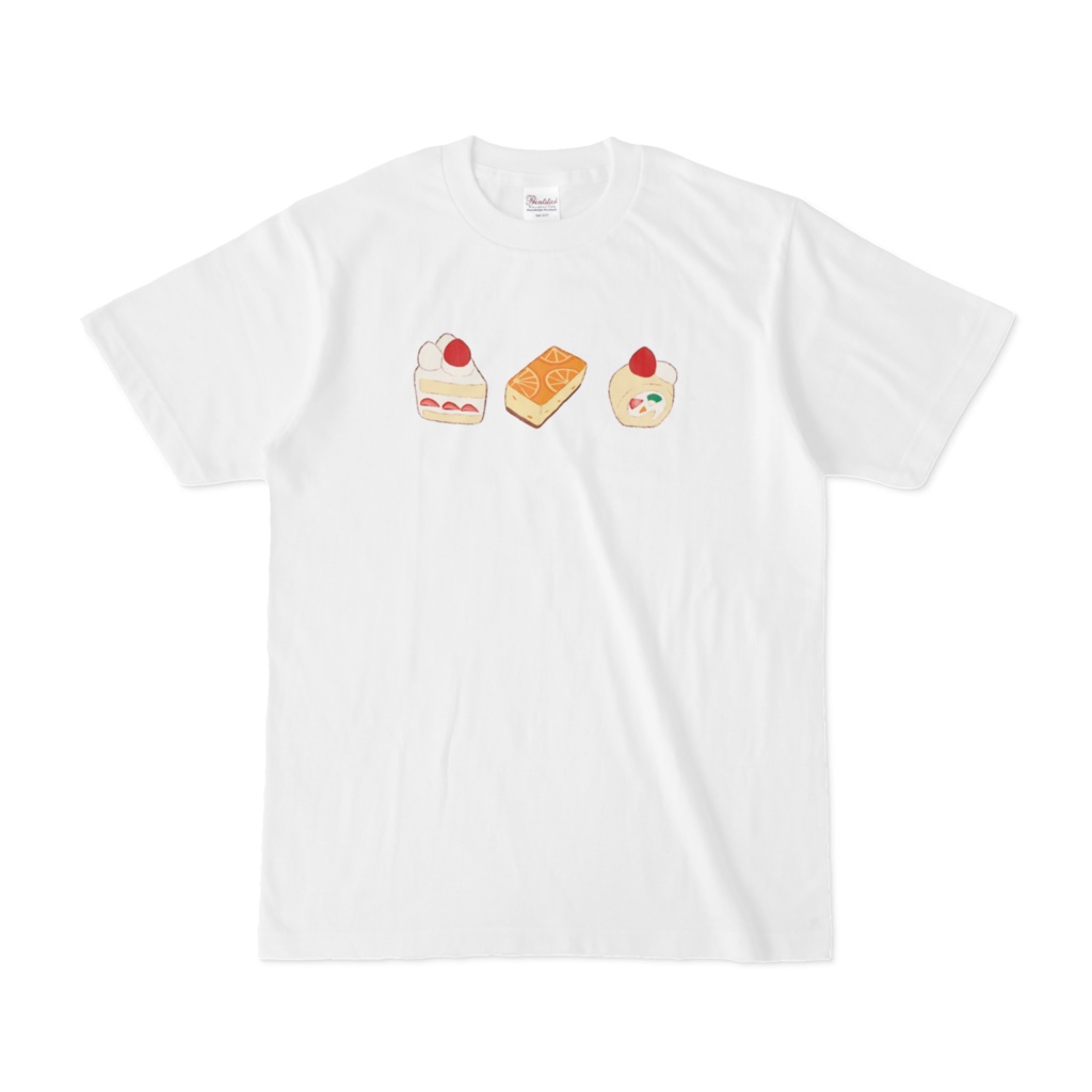 【白Tシャツ】いろいろケーキ