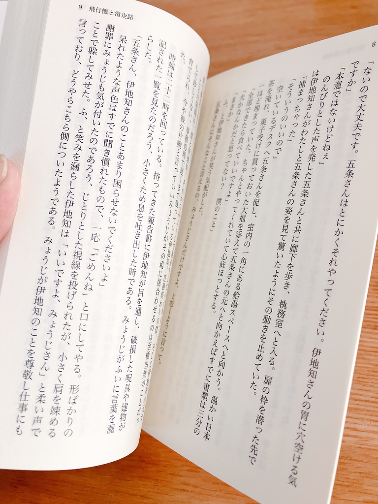 飛行機と滑走路