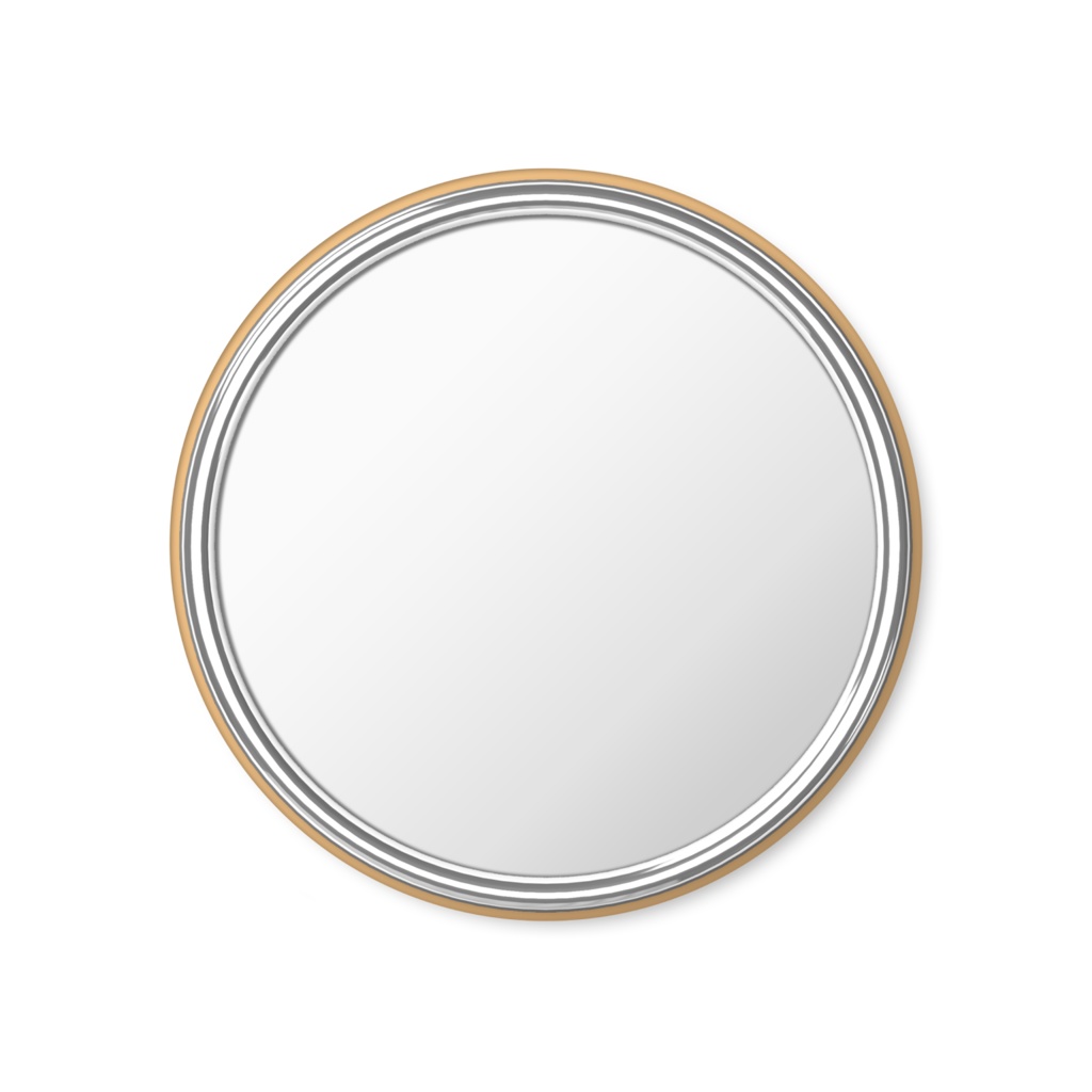 酒井戸缶ミラー(オレンジ)