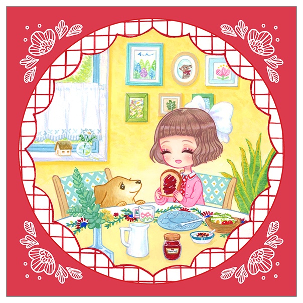 正方形ポストカード