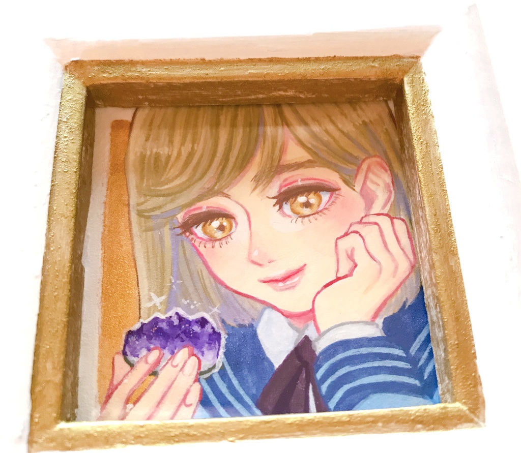 ミニ額原画【ぼくのお気に入り】