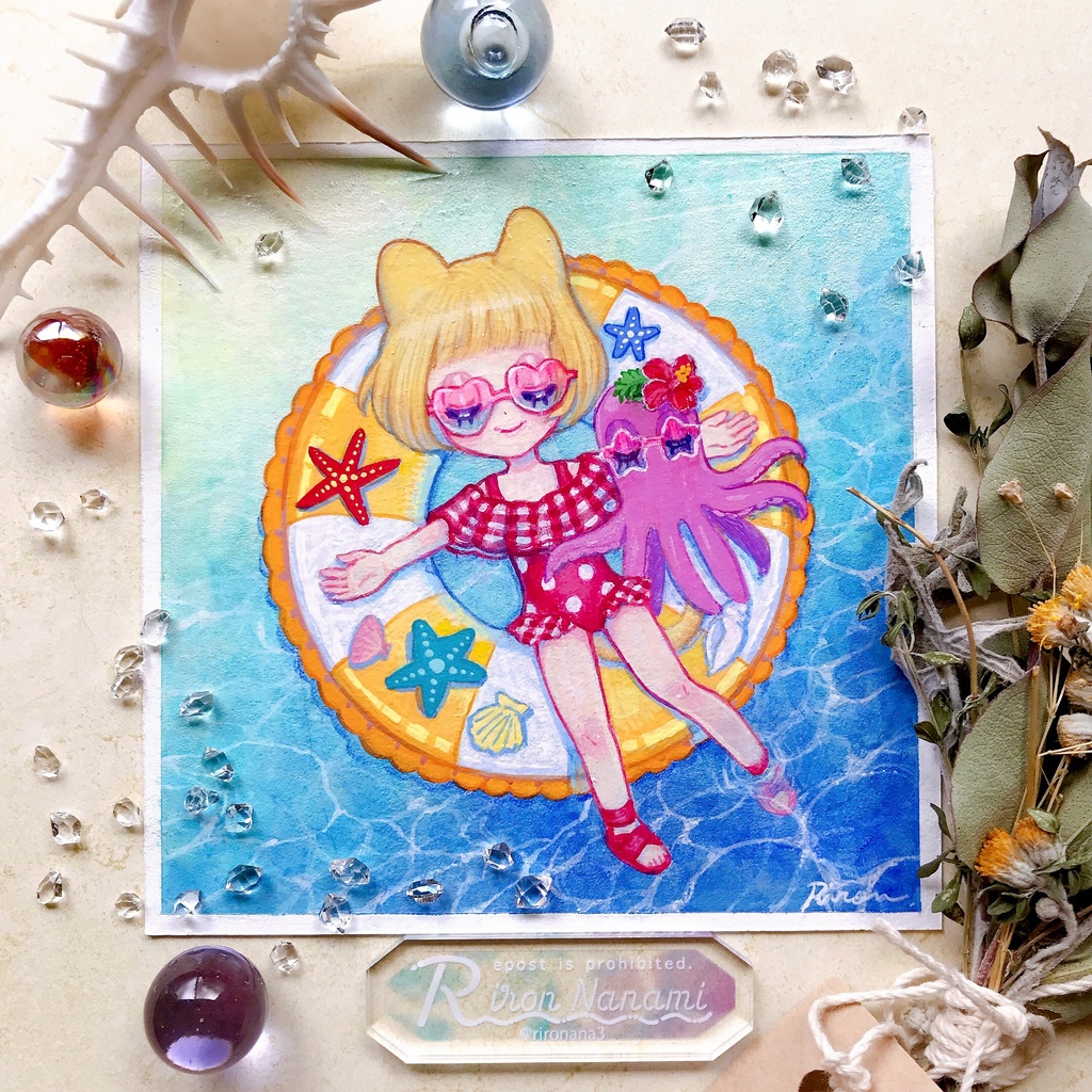 【原画】ぷかぷか