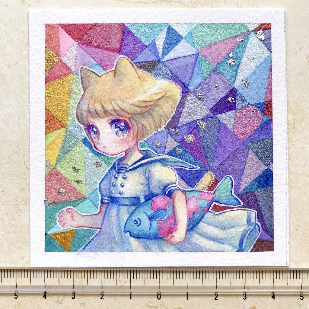 【原画】透明水彩作品