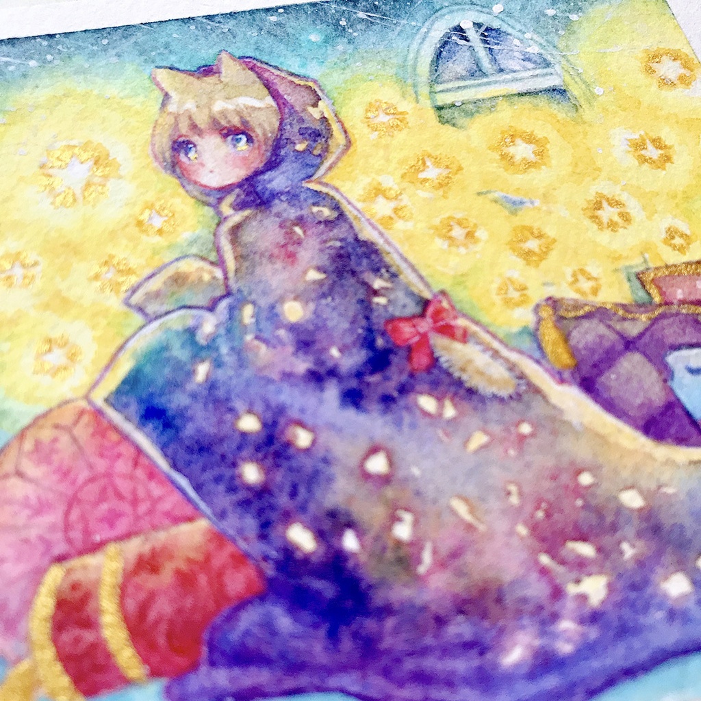 【原画】透明水彩作品