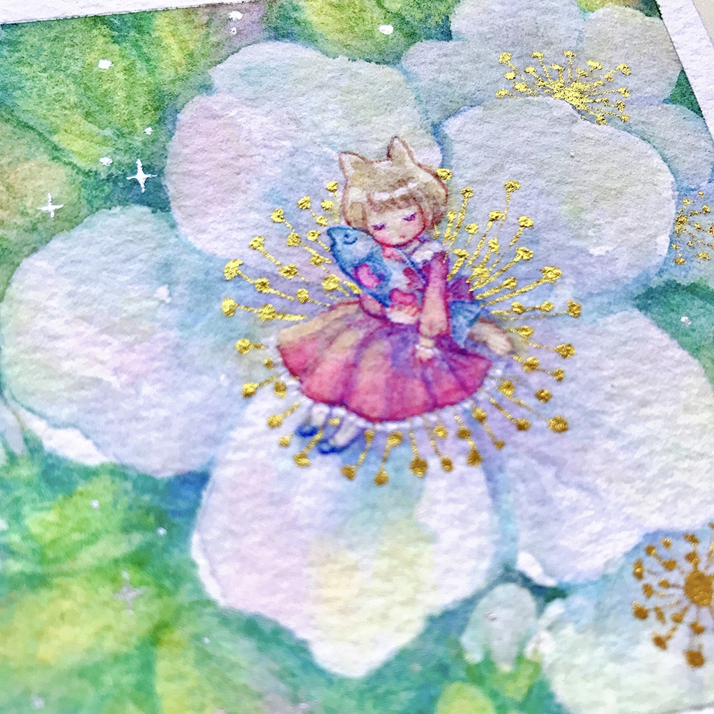 【原画】透明水彩作品