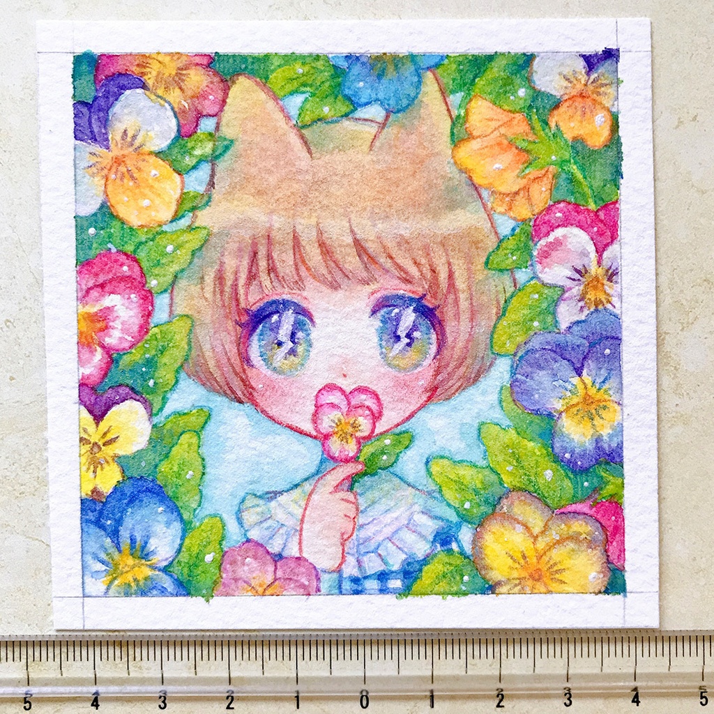 【原画】透明水彩作品