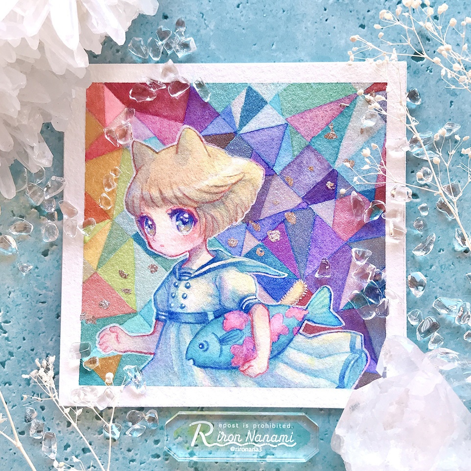 【原画】透明水彩作品