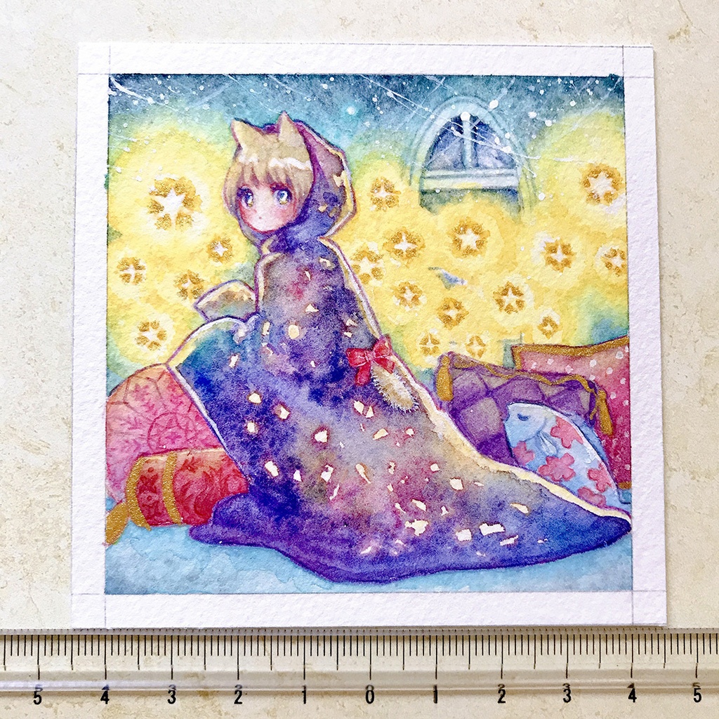 【原画】透明水彩作品