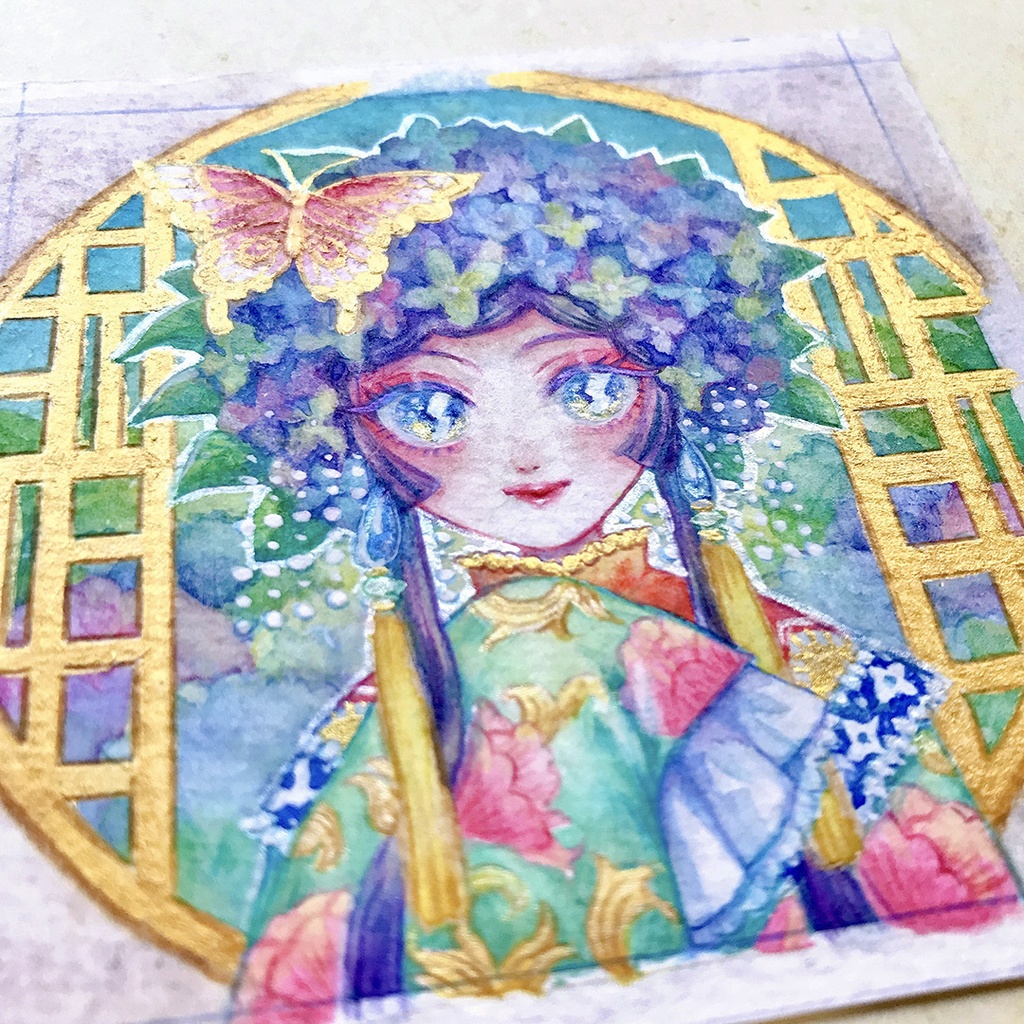 【原画】透明水彩作品