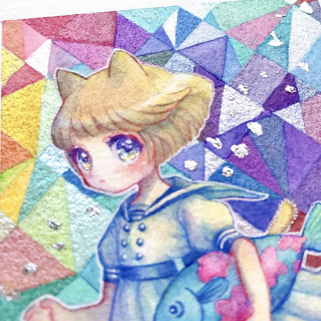 【原画】透明水彩作品