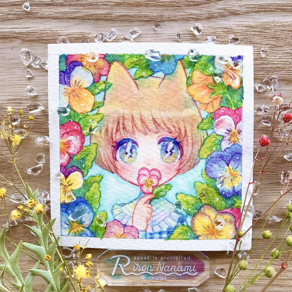 【原画】透明水彩作品