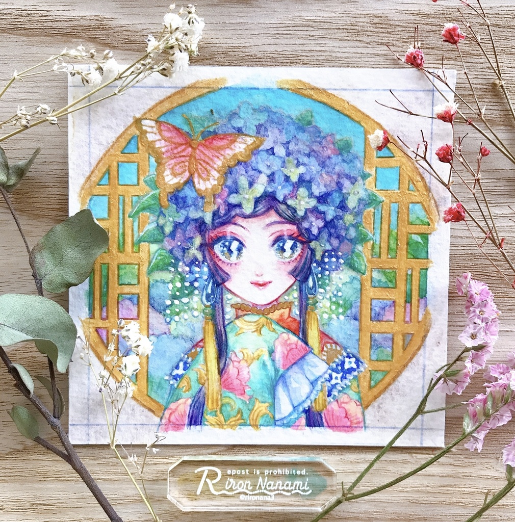 【原画】透明水彩作品