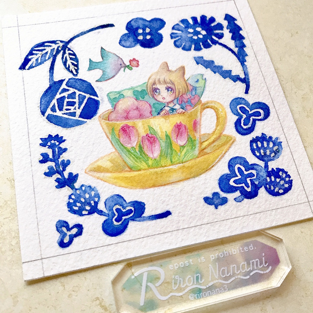 【原画】透明水彩作品